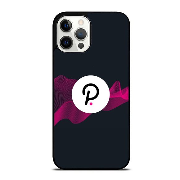 Polka dot Crypto Logo iPhone Case - Picture 1 of 1